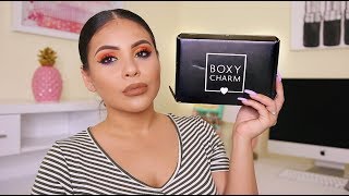 CHIT CHAT GRWM August Boxy Charm 2018  HITS  MISSES  JuicyJas [upl. by Dion]