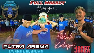 Heboh JAROT PERDANA KALAP PUTRA AREMA CEMOROKANDANG‼️Live Karangjati Singosari 03022024 [upl. by Emmott102]