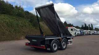 2021 MULDOON HOOKMATE CHAIN SKIP TRAILER BRAND NEW 18 TON GROSS For Sale [upl. by Romano]