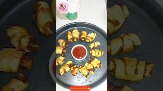 Trending recipes of crunchy potatoes croissantshorts youtubeshorts reels recipe viralshorts [upl. by Silvestro]