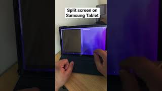 Split screen on Samsung tablet [upl. by Stanislas259]