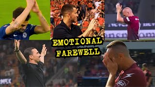 Football Players Final Tribute To Fans  FAREWELL MOMENTS [upl. by Iago]