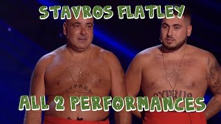 Stavros Flatley  All 2 Performances  BGT The Champions [upl. by Kenton668]