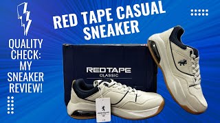 Red Tape Sneakers Unboxed My Honest Review amp First Impressions [upl. by Dorrehs]