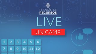 Plantão de Recursos  LIVE UNICAMP [upl. by Dearborn]