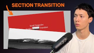 Build a Parallax Section Transition with React and Framer Motion [upl. by Elacim441]