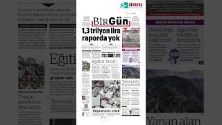 BirGün Gazetesi 1 Sayfa  5 Ekim 2024 [upl. by Bosch105]