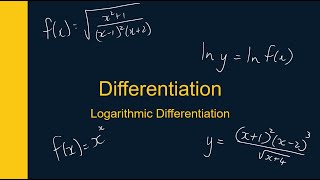 Logarithmic Differentiation [upl. by Astor787]