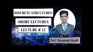 Discrete Structures  Lecture 12  Operations Of Set Theory [upl. by Adneram]