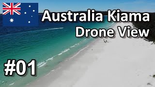 Drone View Australia Kiama 01 Hyams Beach [upl. by Ennaerb]