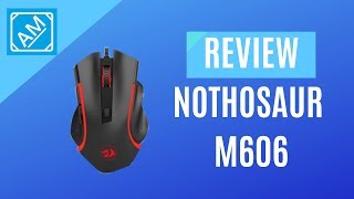 Review  Analise Mouse Redragon Nothosaur M606 [upl. by Ybroc]