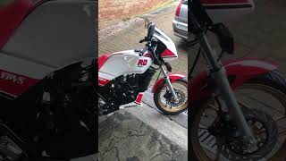 YAMAHA RD125LC ypvs mk3 walk round  fully restored [upl. by Placidia]