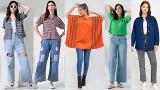 Trendy Streetwear Tops for Women  2024 Casual Fashion  Wear Waves [upl. by Ellenrad]