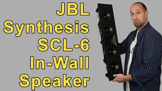 JBL Synthesis SCL6 InWall Speaker Review A Home Theater inwall I can live with [upl. by Kirat]