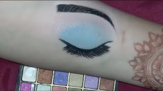 very easy and beautiful party look soft eye makeup tutorial  eye makeup tutorial  makeup tutorial [upl. by Ydda835]