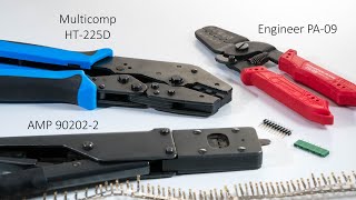 Making 01quot Jumper Cables  Crimp Tool Shootout [upl. by Naletak239]