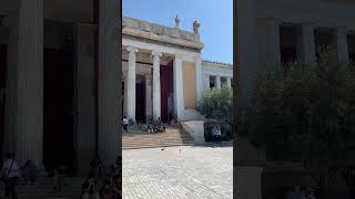 Outside the National Archaeological Museum in Athens Greece [upl. by Anurag902]