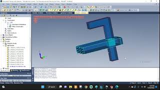 Prismatic joint setup in Feamp with RBE2 elements [upl. by Maxa]