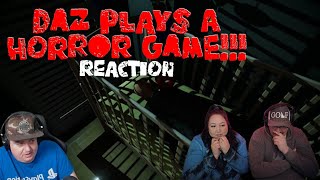 REACTING TO dazgames PLAY A HORROR GAME JOSH JOINS US TODAY [upl. by Phyl220]