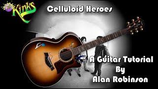 How to play Celluloid Heroes by The Kinks  acoustically [upl. by Willard764]