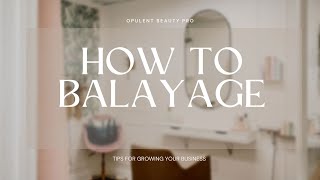 How to Balayage Our Technique [upl. by Yllop]