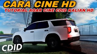 Setingan Buat Cinematic Hd Quality😱  CDID CAR DRIVING INDONESIA [upl. by Eicats]