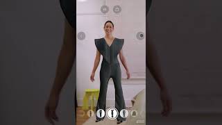 Virtual Try On of Apparel on AR Mirror by GEENEE [upl. by Resay]