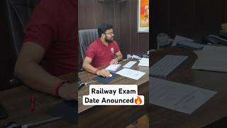 Railway Exam Date Anounced  RRB Exam Date 2024 Update  Satyam Sir MD Classes rrbalpexamdate2024 [upl. by Esinahs]