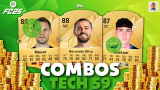 FC 25 ACHAT REVENTE  TOP COMBOS TECH 59  4 [upl. by Nirrad]