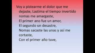 voy a pistearme el dolor  regulo caro letra2013 [upl. by Dorca]