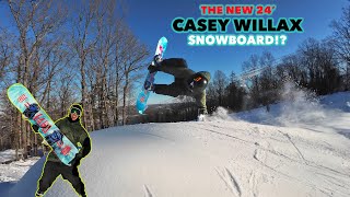 NEW CASEY WILLAX x LAGO SNOWBOARD 24 MODEL is FOR THE DREAM [upl. by Gelb]