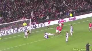 Dimitar Berbatov 5 goals vs Blackburn The Best [upl. by Dutchman]