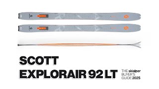 Scott Explorair 92 LT review  The Skialper Buyers Guide 2025 [upl. by Assirehc]