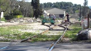 manoeuvres en gare de Plan dOrgon [upl. by Eikkin]