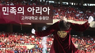 민족의 아리아  고려대학교 응원단  고연전 잠실주경기장 Live Remastered [upl. by Riehl]