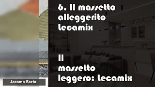 Massetto leggero per pavimenti Lecamix Facile [upl. by Tann]