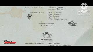 Shaun the Sheep Movie 2015 end credits Disney Junior Latin America 122519 [upl. by Damon49]