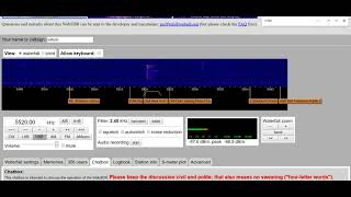 5520 kHz USB  Some Fishermen from Galicia [upl. by Justinian]