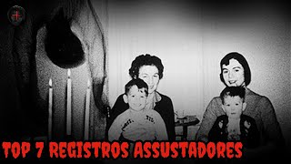 Top 7 Fotos Assustadoras e Misteriosas [upl. by Rodl]