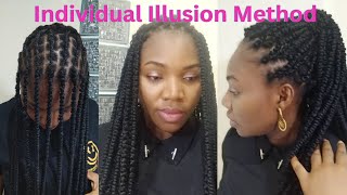 Passion Twist Crochet Using Individual Illusion Method [upl. by Tomkin]