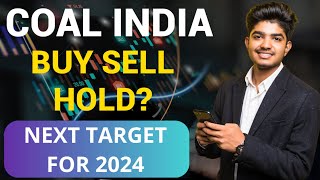 Coal India Buy Sell Or Hold  🤔 Coalindia Next Target For 2024 🎯🤑📈👆 [upl. by Neit]