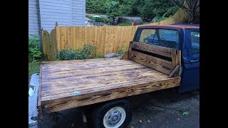 DIY Wood Truck Bed [upl. by Gilson]