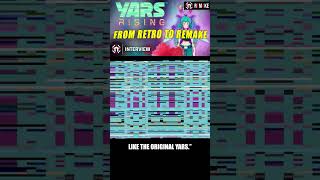 How Do You Modernize A Game Made in 1982 Like Yars retrogaming atari shorts [upl. by Yleik]