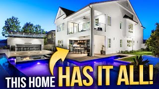 Moving to Valencia CA Inside a Stunning 17M Luxury Home [upl. by Annauqahs]