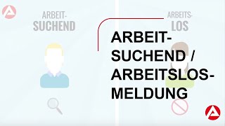 Wie melde ich mich arbeitsuchendarbeitslos [upl. by Resarf]