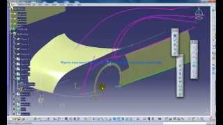 Catia V5 Powerful Tricks 139Extrapolating Surfaces and Curves in GSD [upl. by Zantos36]