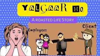 Carryminati Yalgaar Ho Cover  A Short roasted Life Story  Yalgaar Ho [upl. by Nauqet]