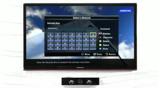 How to Connect a Samsung TV to a Wired or Wireless Network [upl. by Ivory829]