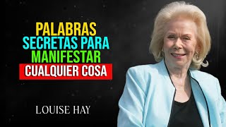 DI Estas 2 PALABRAS Pero No Le Digas a Nadie Manifiesta lo que Quieras  LOUISE HAY [upl. by Joshi]