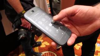 Yotaphone 2 smartphone with color and E Ink displays [upl. by Hartmann]